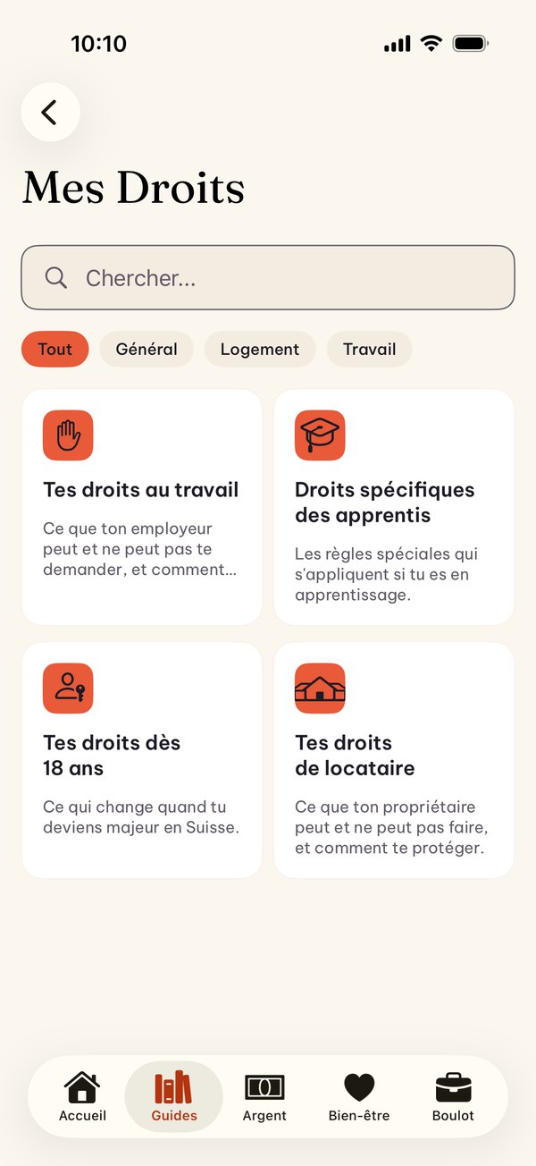 Mes droits