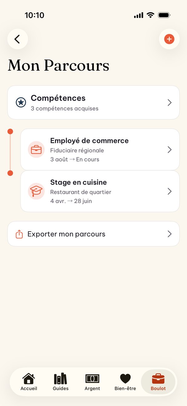 Mon Parcours